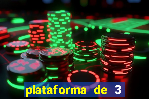 plataforma de 3 reais tigre